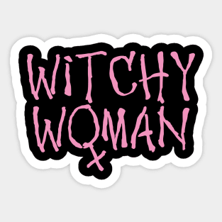 Wiccan Occult Witchcraft Witchy Woman Sticker